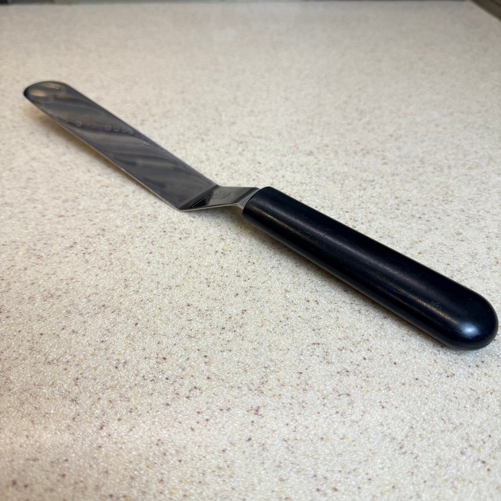 Pampered Chef Offset Spatula Stainless Steel Icing Spreader Cake Decorating Tool